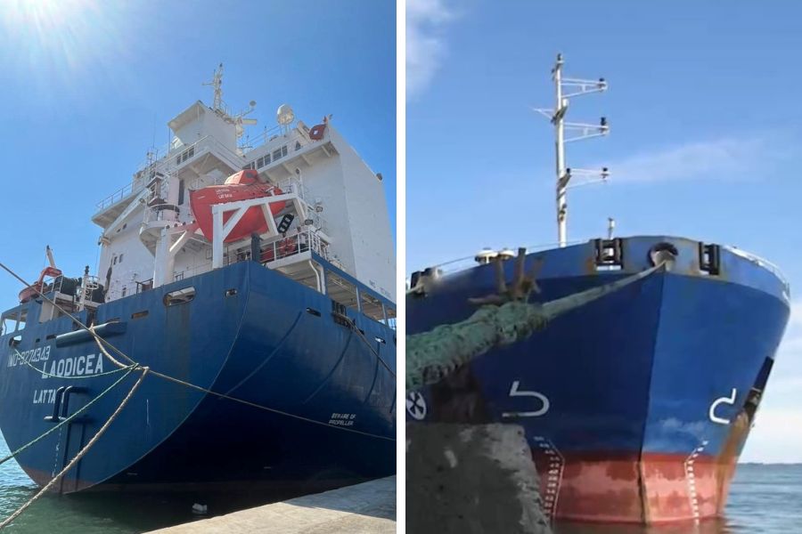 Links: Das syrische Schiff 