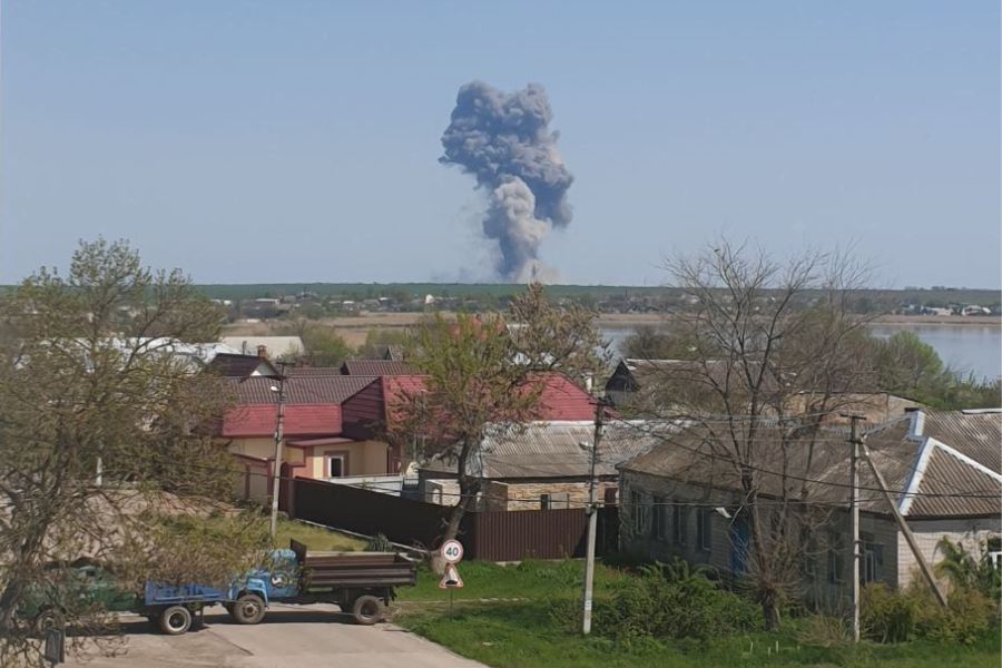 Die russischen Angriffe auf die befreite Region Kherson lassen nicht nach.